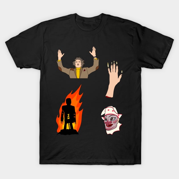 The Wicker Man | Sticker Set T-Shirt by Jakmalone